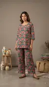 K 1194 by Naisha Cotton Printed Co Ord Set Collection